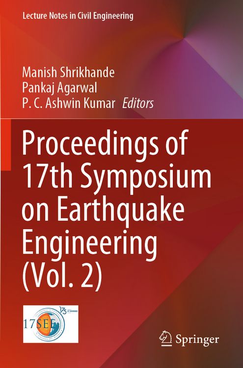 Produktbild: Proceedings of 17th Symposium on Earthquake Engineering (Vol. 2)