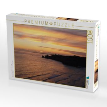 Produktbild: CALVENDO Puzzle Sonnenuntergang bei Camaret-sur-Mer | 1000 Teile Lege-Gr&ouml;&szlig;e 64x48cm Foto-Puzzle f&uuml;r gl&uuml;ckliche Stunden