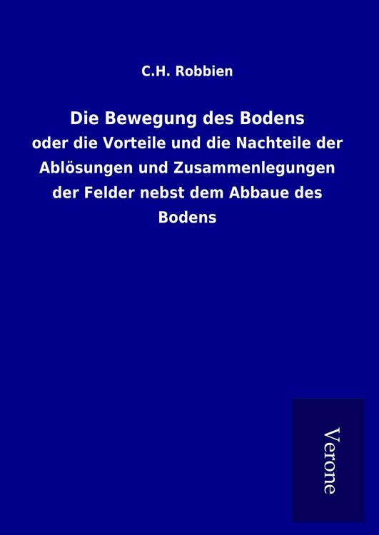 Produktbild: Die Bewegung des Bodens