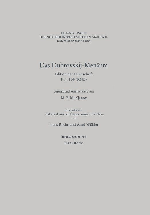 Produktbild: Das Dubrovskij-Men&auml;um