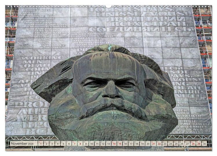 Produktbild: Chemnitz Impressionen aus der Kulturhauptstadt (hochwertiger Premium Wandkalender 2026 DIN A2 quer), Kunstdruck in Hochglanz