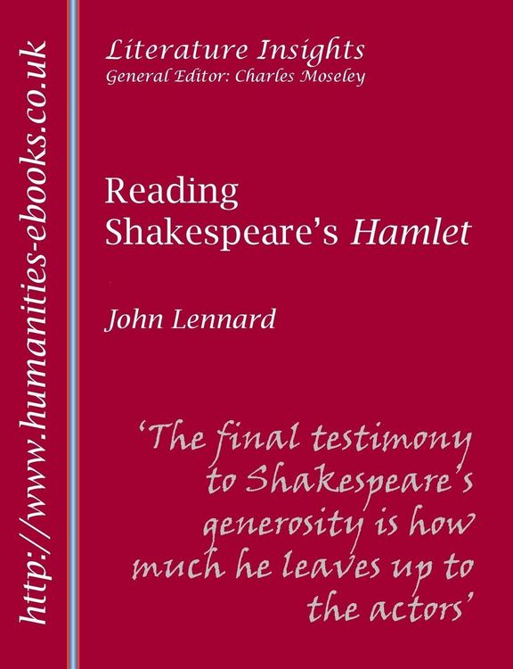 Produktbild: Reading Shakespeare's Hamlet