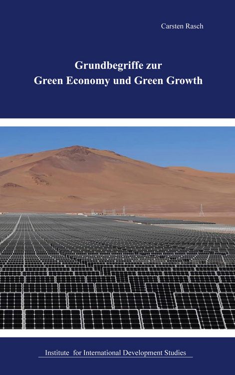 Produktbild: Grundbegriffe der Green Economy und Green Growth
