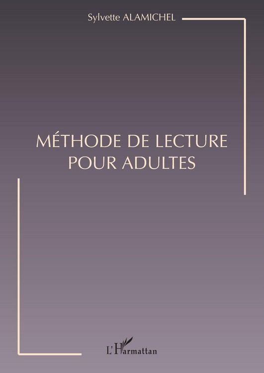 Produktbild: M&Eacute;THODE DE LECTURE POUR ADULTES