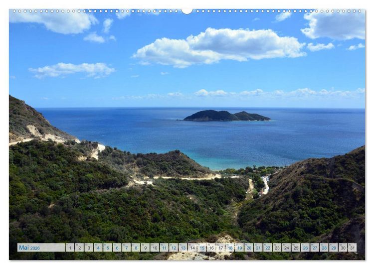 Produktbild: Zakynthos 2026 (Wandkalender 2026 DIN A2 quer), CALVENDO Monatskalender
