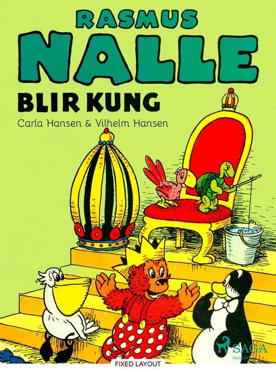 Produktbild: Rasmus Nalle blir kung
