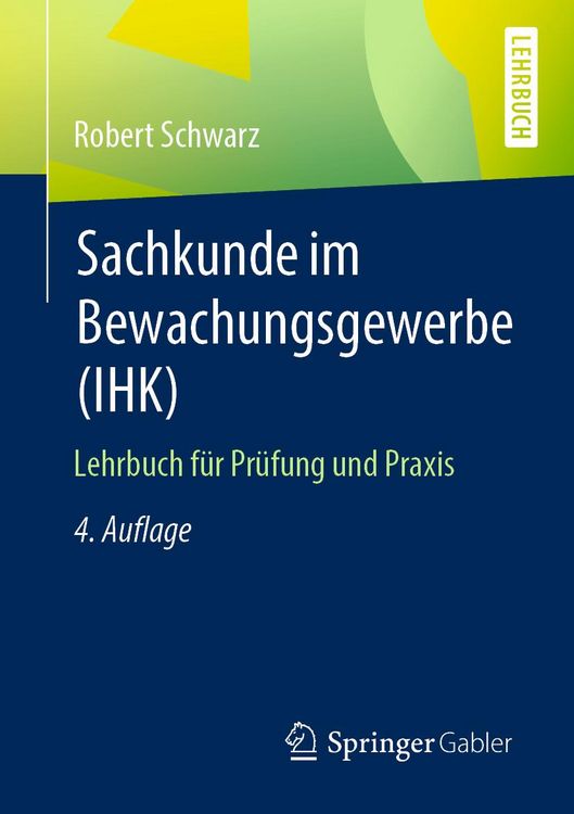 Produktbild: Sachkunde im Bewachungsgewerbe (IHK)