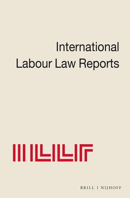 Produktbild: International Labour Law Reports