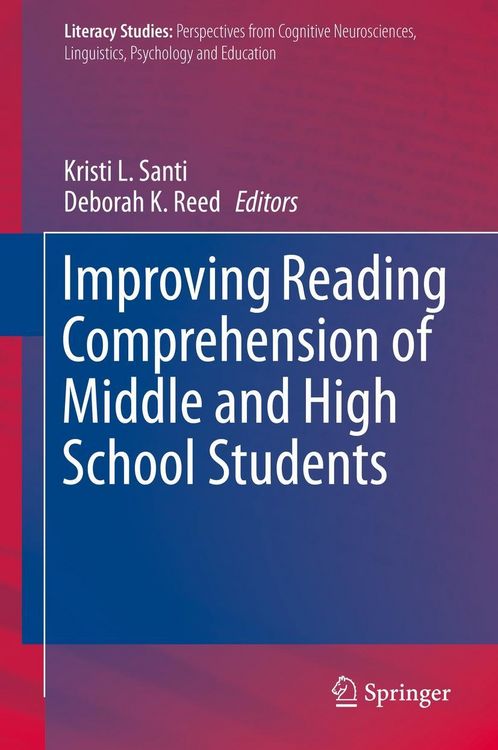 Produktbild: Improving Reading Comprehension of Middle and High School Students