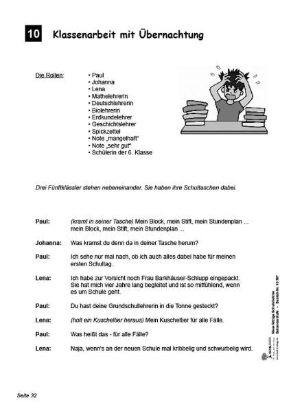 Produktbild: Fetzige Schulsketche / Sekundarstufe