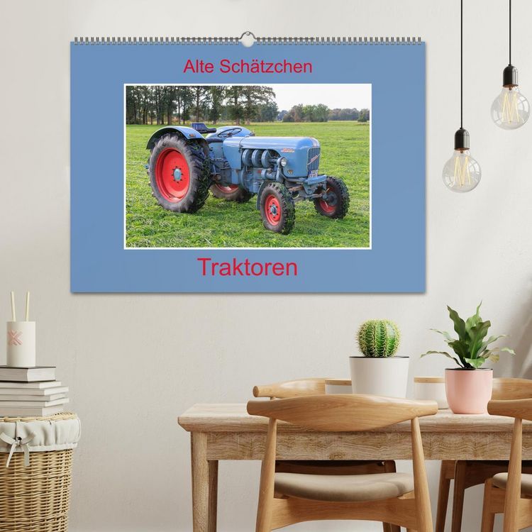 Produktbild: Alte Sch&auml;tzchen - Traktoren (Wandkalender 2026 DIN A2 quer), CALVENDO Monatskalender
