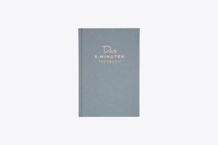 Produktbild: Das 6-Minuten-Tagebuch (opalblau)
