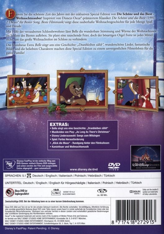 Produktbild: Die Sch&ouml;ne und das Biest - Weihnachtszauber [SE]