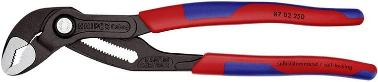 Produktbild: Knipex Cobra 87 02 250 Wasserpumpenzange Schl&uuml;sselweite (metrisch) 46mm 250mm