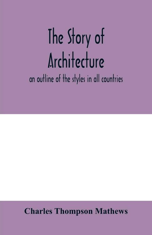 Produktbild: The story of architecture