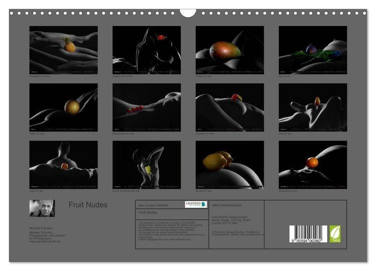 Produktbild: Fruit Nudes (Wall Calendar 2027 DIN A3 landscape), CALVENDO 12 Month Wall Calendar