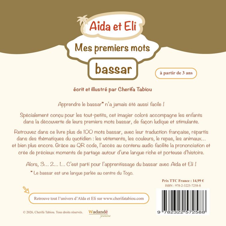 Produktbild: A&iuml;da et Eli - Mes premiers mots bassar