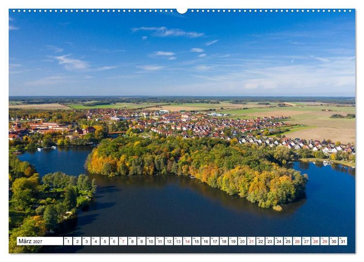 Produktbild: Die Uckermark - Eine Reise durch die Toskana des Nordens (hochwertiger Premium Wandkalender 2027 DIN A2 quer), Kunstdruck in Hochglanz