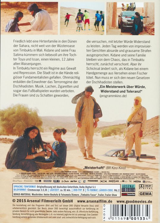 Produktbild: Timbuktu (OmU)
