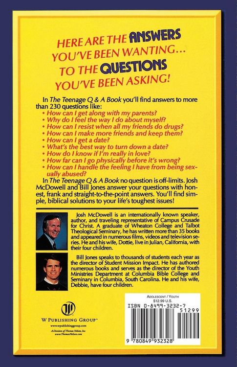 Produktbild: The Teenage Qand a Book