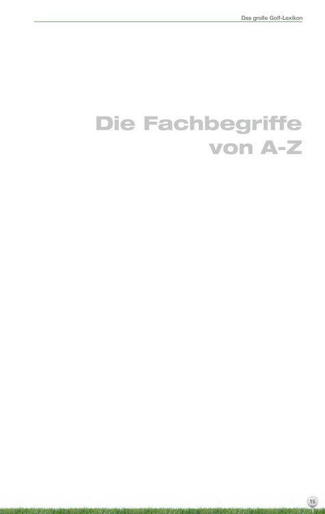 Produktbild: Das gro&szlig;e Golf Lexikon