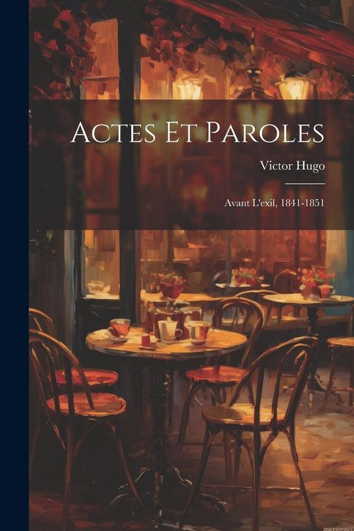 Produktbild: Actes et paroles