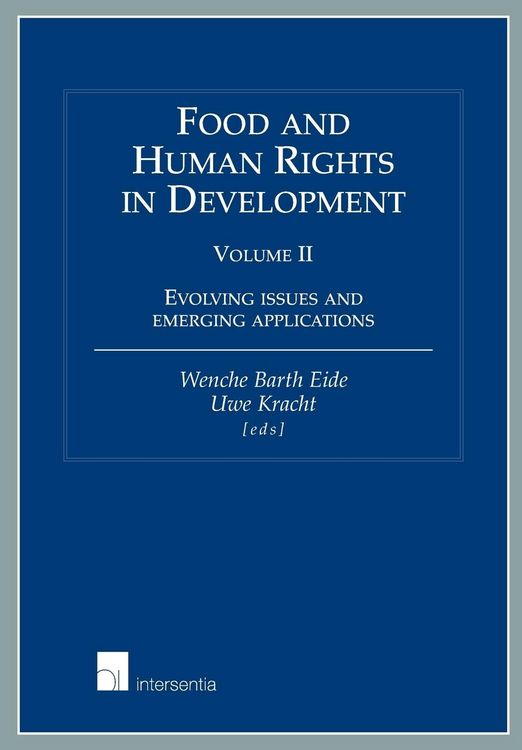 Produktbild: Food and Human Rights in Development - volume II