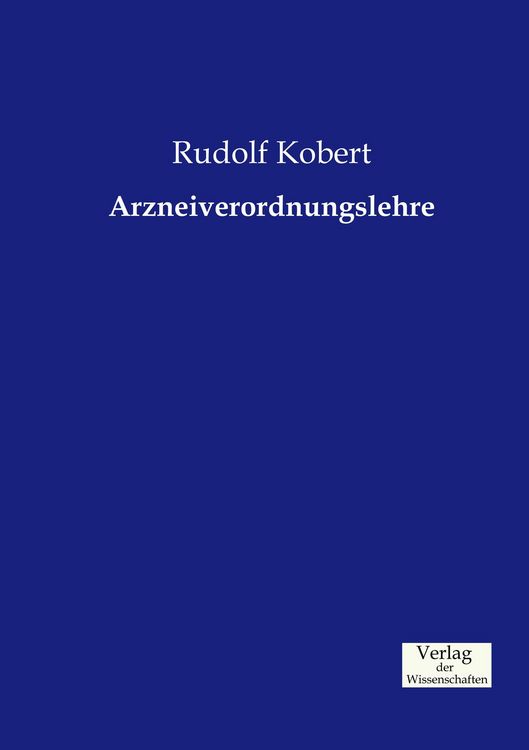 Produktbild: Arzneiverordnungslehre