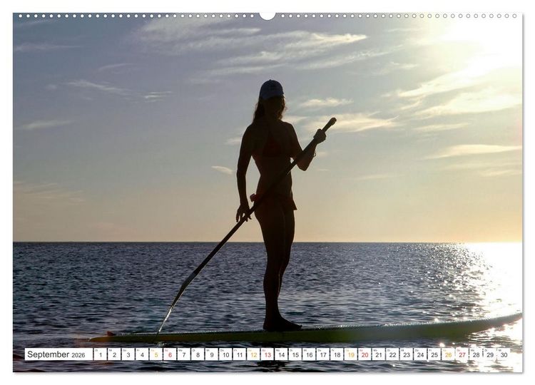 Produktbild: Stand-Up-Paddling SUP (Wandkalender 2026 DIN A2 quer), CALVENDO Monatskalender