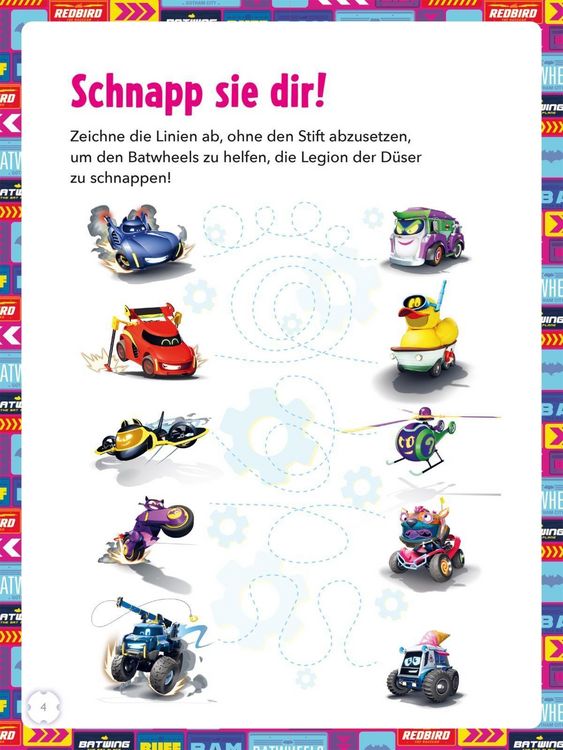 Produktbild: DC Batwheels: Stickerabenteuer in Gotham City