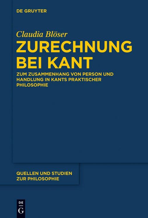 Produktbild: Zurechnung bei Kant