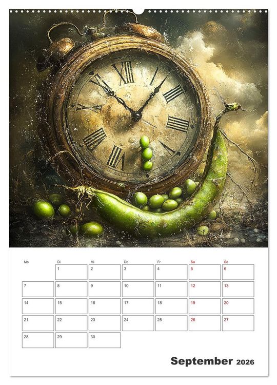 Produktbild: Gesunde Zeiten (Wandkalender 2026 DIN A2 hoch), CALVENDO Monatskalender