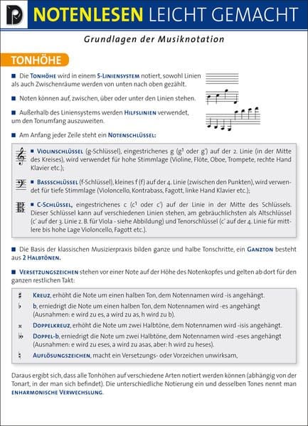 Produktbild: Notenlesen leicht gemacht