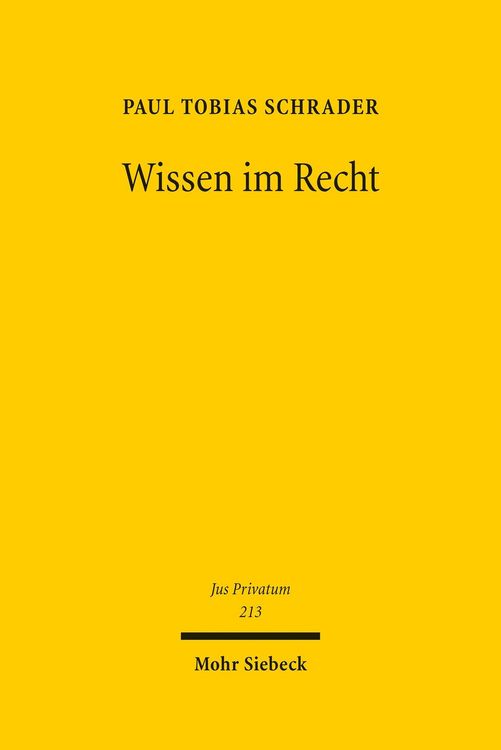 Produktbild: Wissen im Recht