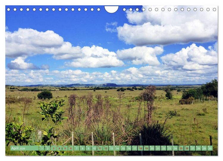 Produktbild: Uruguay - Bienvenido al R&iacute;o de la Plata (Wandkalender 2026 DIN A4 quer), CALVENDO Monatskalender