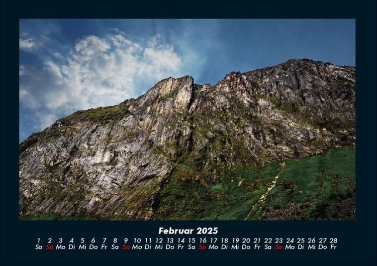 Produktbild: Bergige Welten 2025 Fotokalender DIN A4