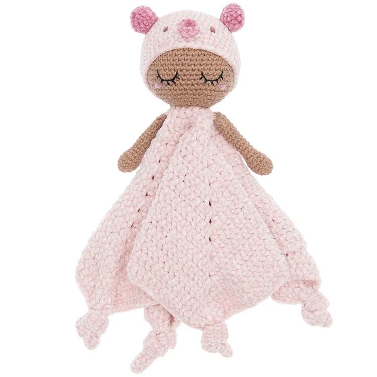 Produktbild: Ricorumi H&auml;kelset "Baby Blankies" Schweinchen