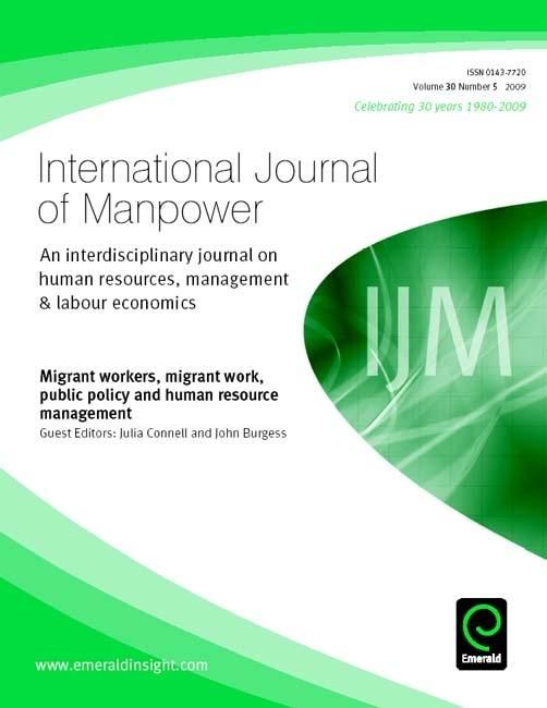 Produktbild: Migrant workers, migrant work, public policy and human resource management