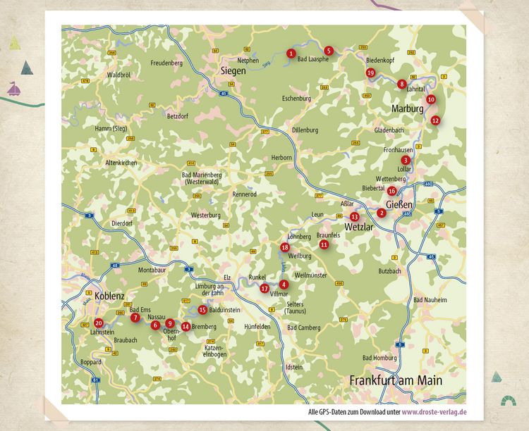 Produktbild: Lahntal. Wandern f&uuml;r die Seele