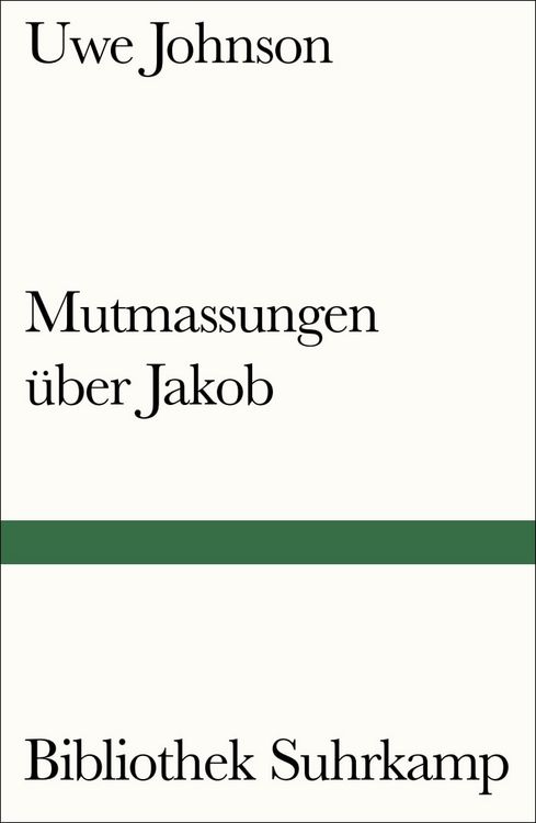 Produktbild: Mutmassungen &uuml;ber Jakob
