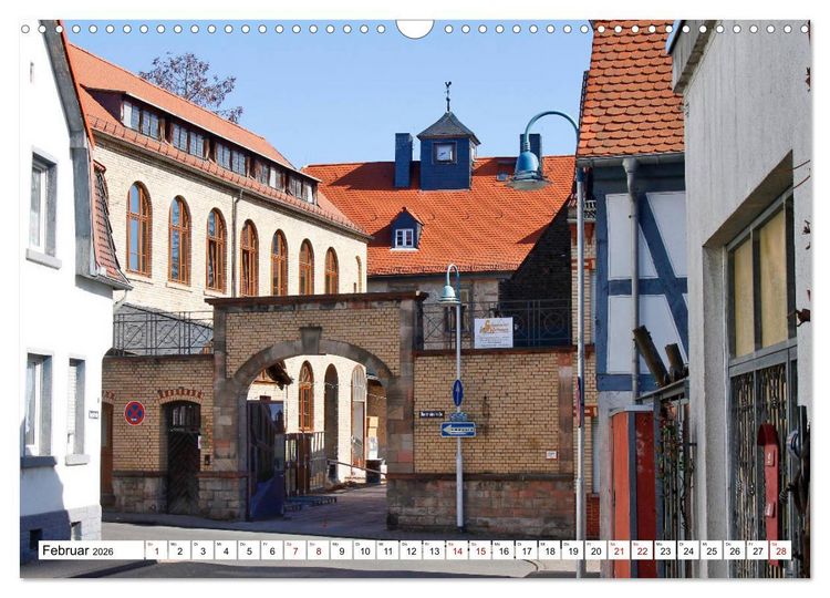 Produktbild: Fl&ouml;rsheim am Main vom Frankfurter Taxifahrer Petrus Bodenstaff (Wandkalender 2026 DIN A3 quer), CALVENDO Monatskalender