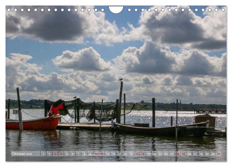 Produktbild: Impressionen von der Schlei - Deutschlands einzigem Fjord (Wandkalender 2026 DIN A4 quer), CALVENDO Monatskalender