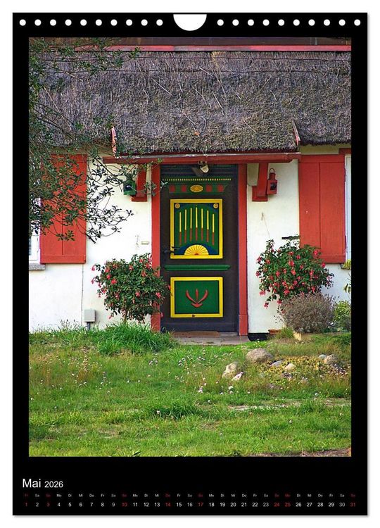 Produktbild: Haust&uuml;ren in Prerow (Wandkalender 2026 DIN A4 hoch), CALVENDO Monatskalender