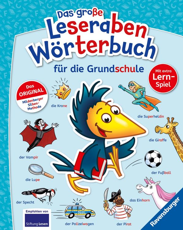 Produktbild: Leserabe Sonderausgaben - Das gro&szlig;e Leseraben W&ouml;rterbuch f&uuml;r die Grundschule