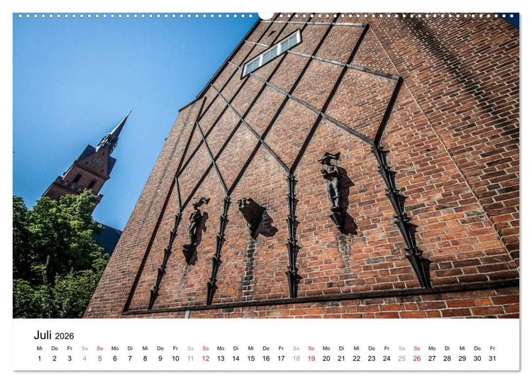 Produktbild: L&uuml;beck - Das Tor zur Ostsee (Wandkalender 2026 DIN A2 quer), CALVENDO Monatskalender