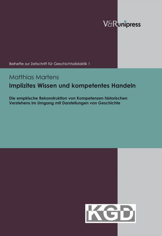 Produktbild: Implizites Wissen und kompetentes Handeln