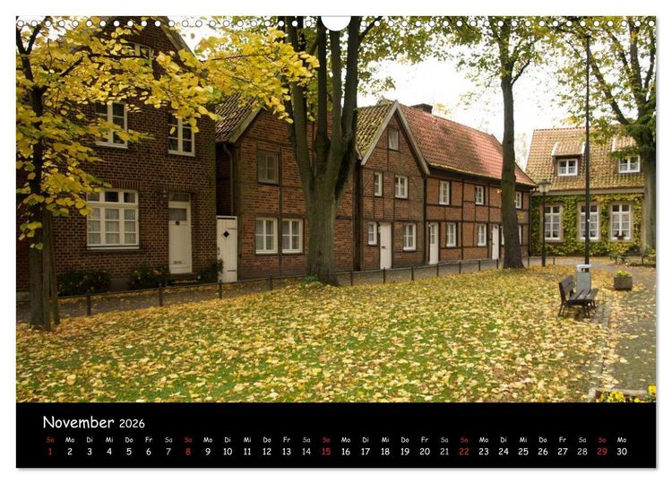 Produktbild: Billerbeck - Perle der Baumberge (Wandkalender 2026 DIN A3 quer), CALVENDO Monatskalender