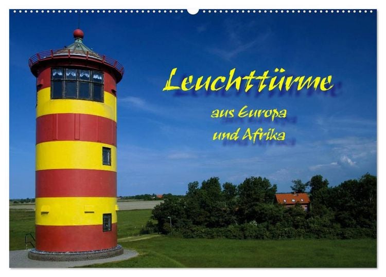 Produktbild: Leuchtt&uuml;rme (Wandkalender 2026 DIN A2 quer), CALVENDO Monatskalender