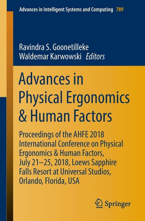 Produktbild: Advances in Physical Ergonomics & Human Factors