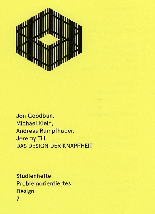 Produktbild: Das Design der Knappheit